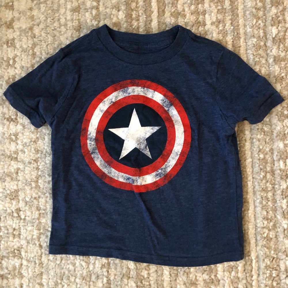Boys Marvel Captain American t-shirt size 3t